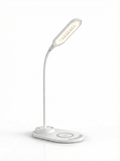 Lámpara de escritorio con cargador inalámbrico